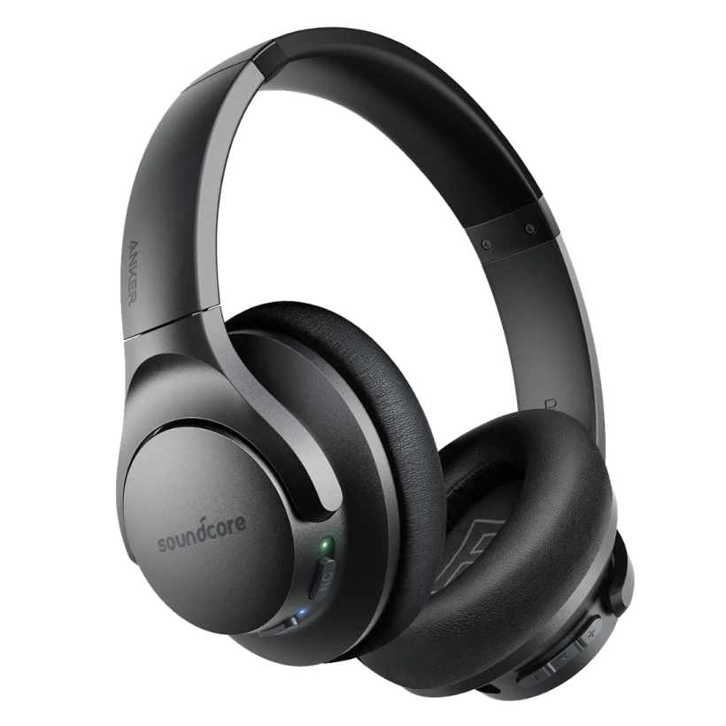 soundcore Life Q20 | Over-Ear Headphones with Hybrid ANC - Black