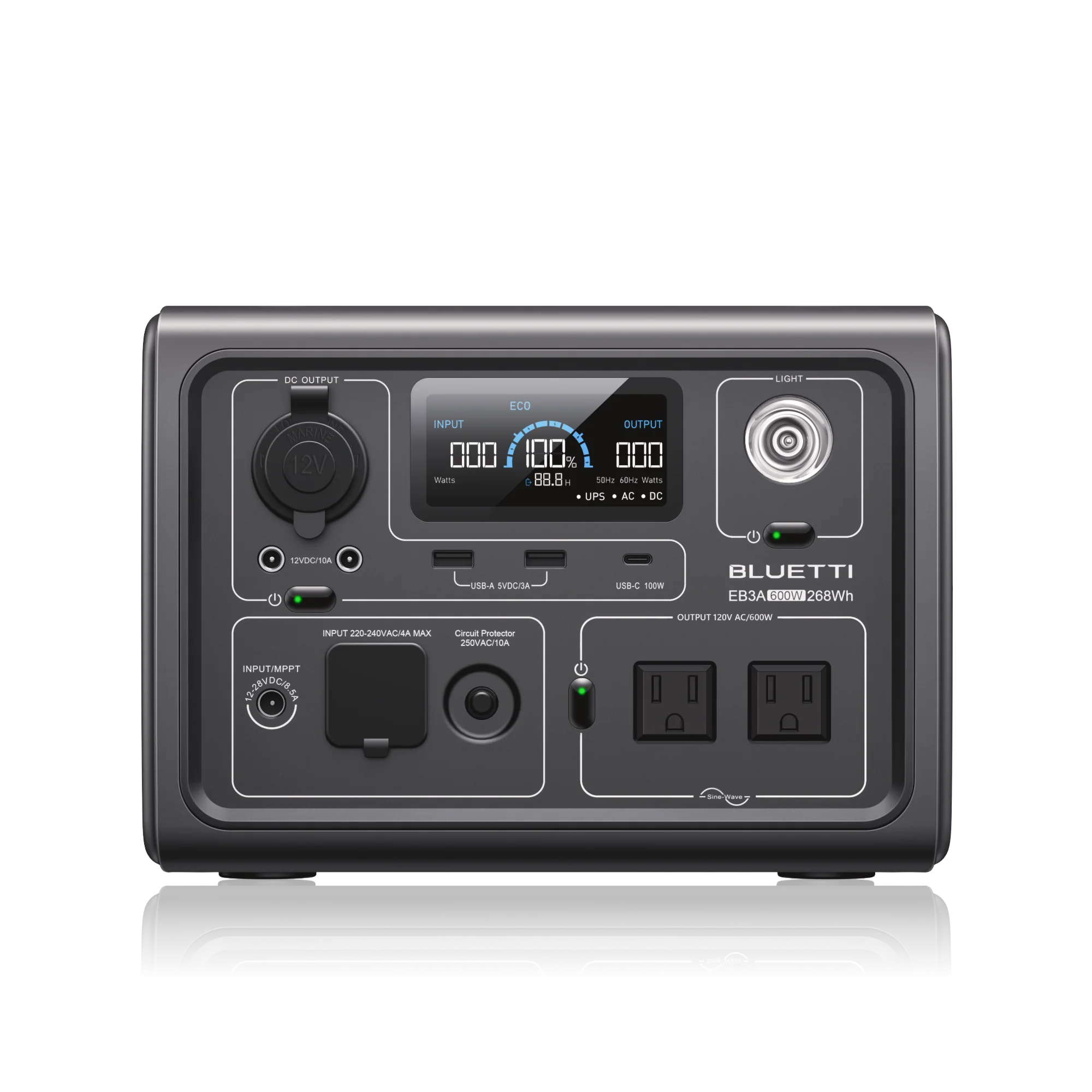 BLUETTI EB3A Portable Power Station