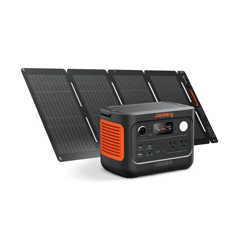 Jackery Solar Generator 300 v2 - Explorer 300 v2 + SolarSaga 40 Air